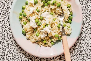 Lemon Risotto with Peas - Limoneira