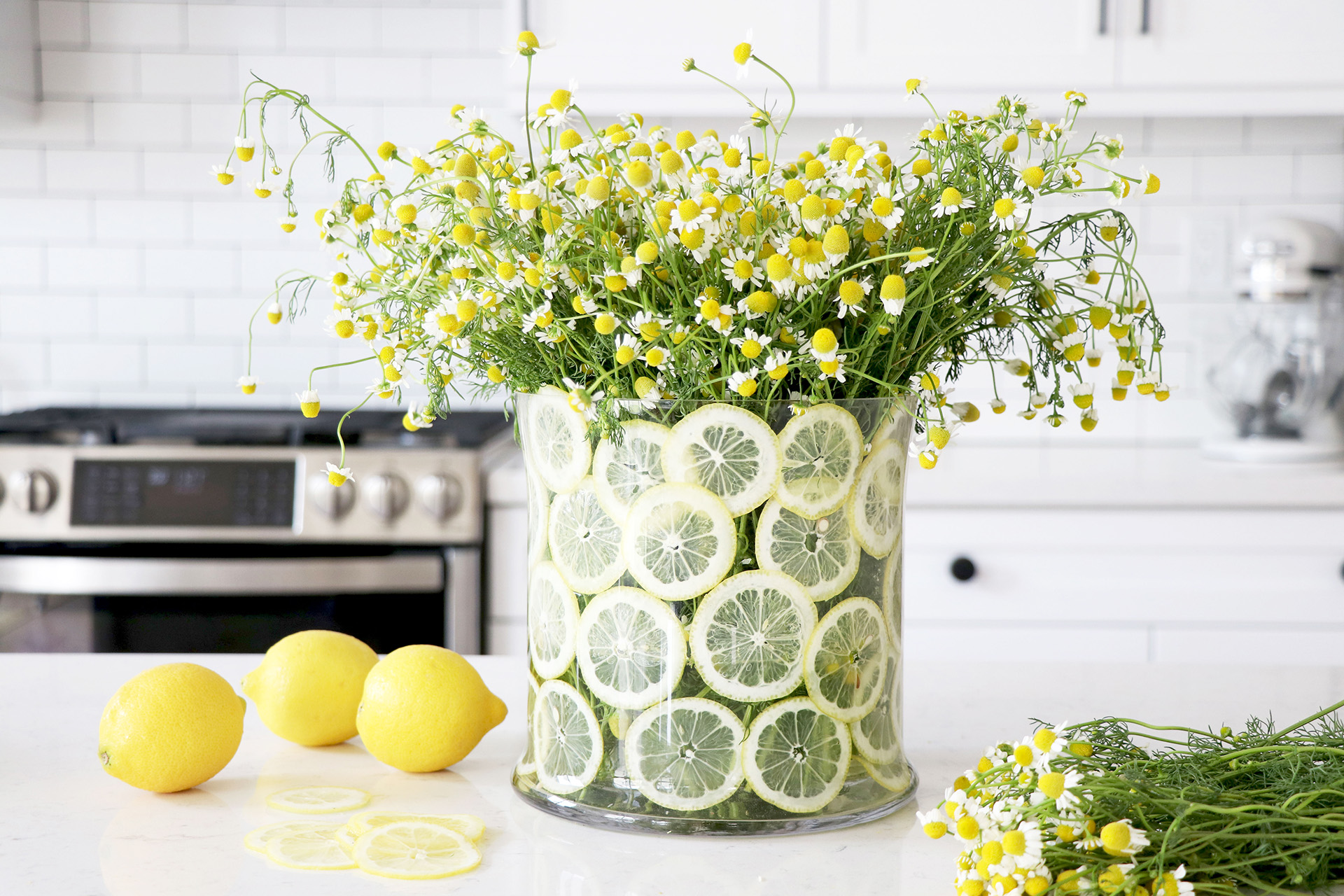 Limoneira Lemon Flower Vase
