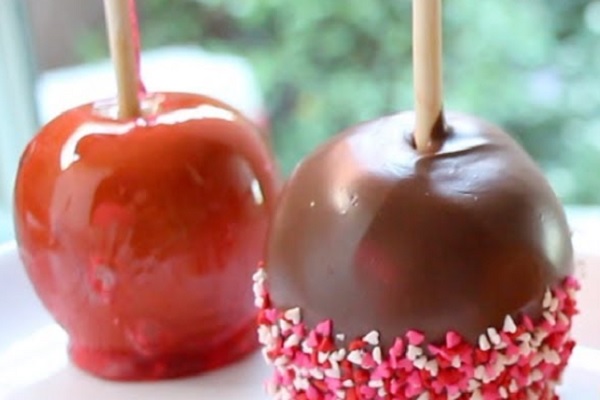 Orange Spice Candy Apples - Limoneira